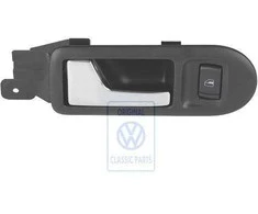 Vag Bora Golf Mk4 Vidinės Durų Rankena Satin Juodas Originalus 3B2837113JB41