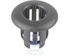 Vag Bora Golf Passat Rosetė Satin Juodas Originalus 3B486710901C