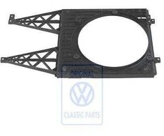 Vag Bora Golf Radiator Housing Satin Juodas Originalus 1J0121207LB41