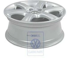 Vag Brilliant Chromo Aluminio Ratas Golf Brazil 2003 2007 New Beetle 1C0601025P8Z8