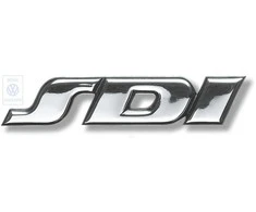 Vag Chromo Raidės Golf Mk3 Vento 1996 1999 Originalus 1H0853675DZ10
