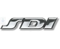 Vag Chromo Raidės Golf Mk3 Vento 1996 1999 Originalus 1H0853675DZ10