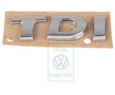 Vag Chromo Raidės Volkswagen Eos Golf Touran Originalus 1T0853675AC739