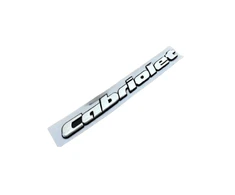 Vag Chromo Raidės Volkswagen Golf Cabrio 1996 1999 Originalus 1E0853687CZ10