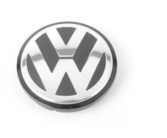 VAG Chromuotas Juodas Dangtelis VW GOLF IV 2003-2005 Originalus 1J0601171XRW