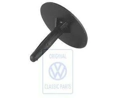 Vag Clip Satin Juodas Golf Mk2 Jetta Mk2 Polo 2F Originalus 19186784001C