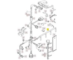VAG CONTACT BRIDGE WITH LOOM Originalus 038971220D Golf/Golf R32 (2003 - 2004) Jetta Variant (2003 - 2006) Leon/Leon 4 (2000 - 2006) Toledo (1999 - 2004) Golf/R32/GTI/Rabbit (2004 - 2004) Golf/Variant (2003 - 2006) Jetta (2003 - 2006)