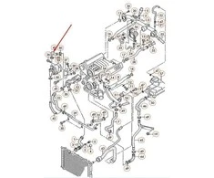 Vag Coolant Šlaunys Skoda Octavia A4 1999 2000 2001 2002 2003 2004 2005 2006 Originalus 078121096L