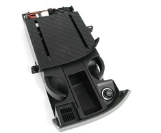 VAG Daiktadėžė Įdėklu Puodelio Laikikliu Klasikinė Pilka Volkswagen T5 2004-2015 Originalus 7E5858601A21X
