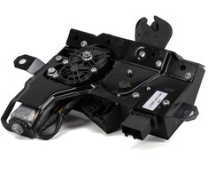VAG Dangčio Užraktas Su Mikro Jungikliu Satino Juodos Spalvos Volkswagen Phaeton 3D 2002-2016 Originalus 3D5827505F01C