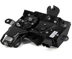 VAG Dangčio Užraktas Su Mikro Jungikliu Satino Juodos Spalvos Volkswagen Phaeton 3D 2002-2016 Originalus 3D5827505F01C