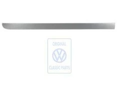 Vag Dekoratyvinė Juostelė Aliuminio Sienelės Plokštė Touran Mk1 2003 2010 Originalus 1T1858415C6V6
