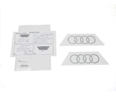 Vag Dekoratyvinė Plėvelė Briliantinė Juoda Audi Q2 GA Q2L 2017 Originalus 81B064317Y9B