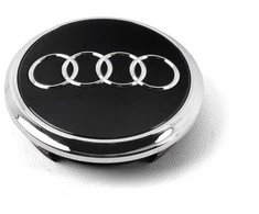 Vag Dekoratyvinis Kepurė Blizgantis Juodas Audi Q7 2007 2015 Originalus 4L0601170041