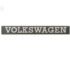 VAG Derby Mk1 Golf Mk1 Jetta Mk1 Polo Mk1 Scirocco Mk1 Inscription Juodas Satinas Chromas Originalus 171853685AFQ8