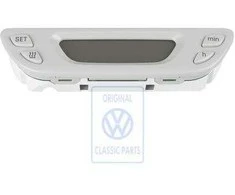 Vag Digitalinis Laikrodis Perlo Pilka Sharan Mk1 1996 2000 Originalus 7M5919203AY20