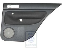 Vag Durų Apsauga Juoda Juoda Golf Mk4 1998 2006 Originalus 1J6867212ADHRP