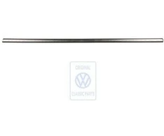 Vag Durų Apsaugos Juostelė Satin Juodas Golf Mk4 1998 2006 Originalus 1J3853515CB41