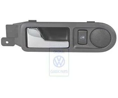 Vag Durų Rankena Su Korpusu Ir Garsiakalbiu Juoda Bora Golf Mk4 1999 2006 Originalus 3B0839113BGB41