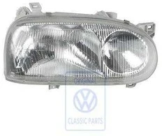 VAG Dvigubas Halogeninis Žibintas Golf Mk3 Vento Originalus 1H6941018AG