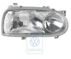 VAG Dvigubas Halogeninis Žibintas Golf Mk3 Vento 1992 1999 Originalus 1H6941018AH