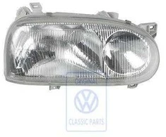 VAG Dvigubas Halogeninis Žibintas Golf Mk3 Vento Originalus 1H6941018AG