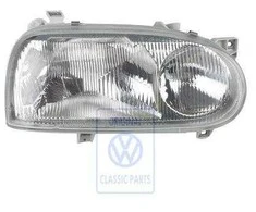 VAG Dvigubas Halogeninis Žibintas Golf Mk3 Vento 1992 1999 Originalus 1H6941018AH