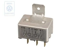 Vag Dvigubas Relė VW 1200 1300 1500 1961 1978 Originalus 311963135B