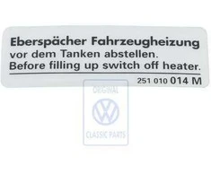 Vag Eberspaecher Krosnis Crafter T4 2006 2011 Originalus 251010014M