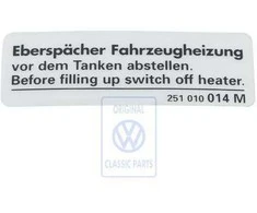 Vag Eberspaecher Krosnis Crafter T4 2006 2011 Originalus 251010014M