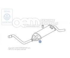 Vag Eko Galinis Izmetimo Vamzdis Volkswagen Polo Hatchback 86C 1991 1994 Originalus 867253609AH