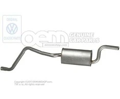 Vag Eko Galinis Izmetimo Vamzdis Volkswagen Polo Hatchback 86C 1991 1994 Originalus 867253609AH