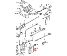 VAG Elektromagnetinio Vožtuvo Blokas Volkswagen Jetta Polo Audi A3 Originalus 6Q0906625E