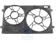 Vag Fan Cover Satin Juodas Golf Brazil 2003 2007 Originalus 1J0121207ABB41