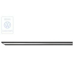 Vag Fender Dekoratyvinė Juostelė Priekis Juoda/Chromas Scirocco Mk2 1981 1992 Originalus 533853503AGX4