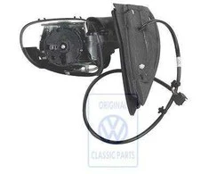 VAG Galia A4 A6 A8 Atgalinio Veidrodytuose Būdas Satin Juodas Originalus 1K1857508A9B9