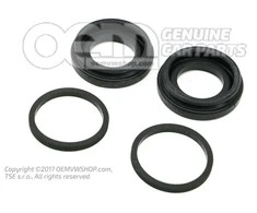 VAG Galinio Stabdžių Kaladėlių Komplektas Volkswagen Polo 2007-2010 Audi A2 8Z 2000-2005 Originalus 6N0698471