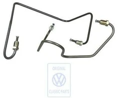 VAG Galinio Stabdžių Vamzdis Golf Mk3 Caddy Mk2 Originalus 1H0698705