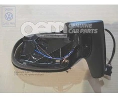 Vag Galinio Veidrodžio Korpusas Satino Juodas Seat Alhambra 7V 96 00 Originalus 7M1857507F01C