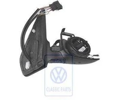 VAG Galinio Veidrodžio Korpusas Satino Juodas Bora Golf Mk4 1998 2006 Originalus 1J1857508G01C