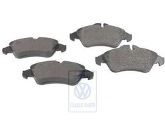 Vag Galinių Plokštelių Komplektas Lt Mk2 1997 2007 Originalus 2D0698151