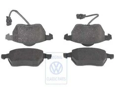 Vag Galinių Plokštelių Komplektas Passat B5 1997 2005 Originalus 4B0698151AF