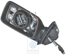 VAG Galvos Atgalinio Veidrodžio Dėklas Tamsiai Juodas Golf Mk3 Vento 1H1857507A01C