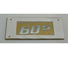 VAG Genuine Bright Chrome 60 S Įrašas VW Beetle Cabrio 5C7 5C8 5C5853688C739