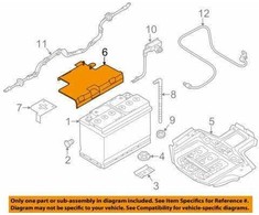 VAG Genuine Cover Cap batt. term. AUDI VW A1 A4 allroad quattro Avant S4 8K0915429
