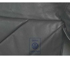 Vag Golf Mk1 Kabrioletas 1984 1993 Galinio Sėdynės Atramos Apmuovė Juoda Odė Originalus 155881801AHAFB