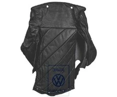 Vag Golf Mk1 Kabrioletas 1984 1993 Galinio Sėdynės Atramos Apmuovė Juoda Odė Originalus 155881801AHAFB