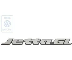 Vag Golf Mk2 Jetta Mk2 88 92 Inscription Juodas Satin Chrome Originalus 165853687PGX2