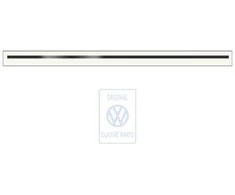 Vag Golf Mk2 Jetta Mk2 Durų Dekoratyvinės Juostelės Satino Juoda Originalus 191853515A6BX