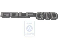 Vag Golf Mk2 Jetta Mk2 Inscription Juodas Satin Chrome Special 1984 1985 1986 1987 Originalus 191853687DGX2